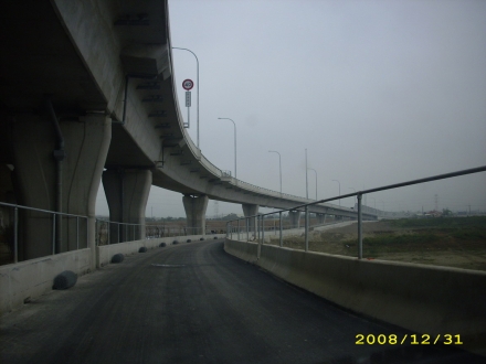 國道一號銜接路竹科園區新增交流道工程